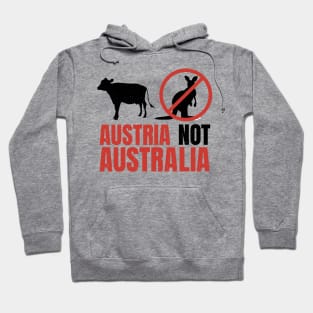 Funny Pun Austria Not Australia Hoodie